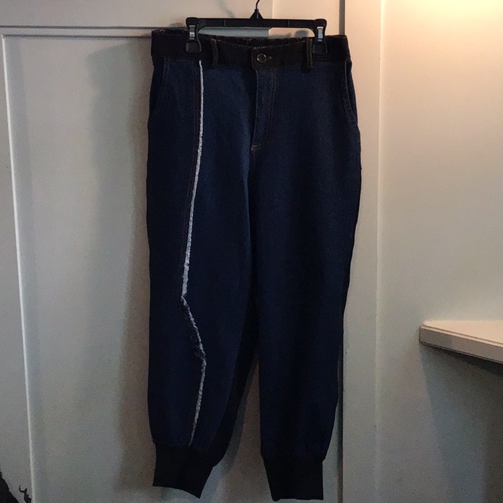 Kate Hewko Denim Capri Joggers